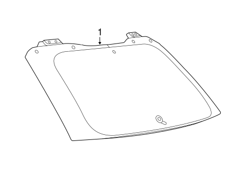 Cherokee GLASS - LIFT GATE