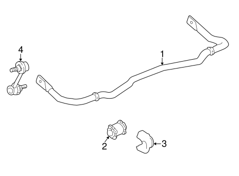 911 STABILIZER BAR & COMPONENTS