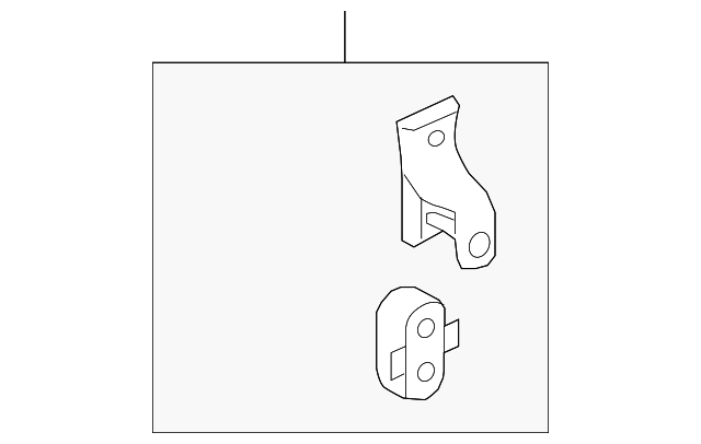 6L5Z-5260-AA REAR BRACKET, RIGHT