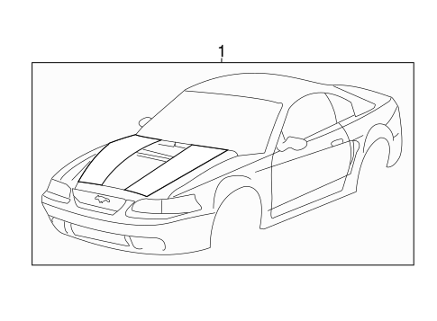 Mustang STRIPE TAPE