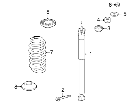 Shocks & Components for 2014 Smart Fortwo #0