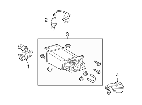 EMISSION SYSTEM/EMISSION COMPONENTS for 2013 Toyota Venza #1