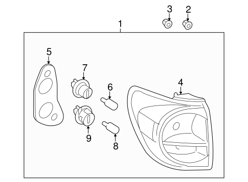 ELECTRICAL/BULBS - CHASSIS for 2015 Toyota Sequoia #2