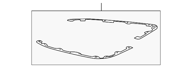 C2C40588 Деталь GASKET, RIGHT