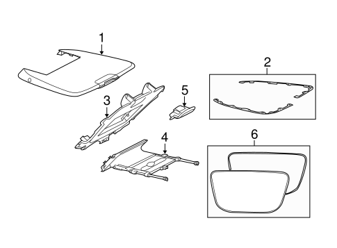XJ FRONT SEAT COMPONENTS 3