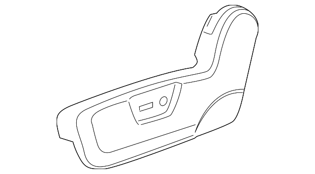 96839585 Деталь OUTER COVER, LEFT