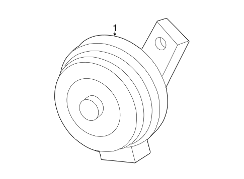 Electrical/Horn for 2004 Ford F-250 Super Duty #1