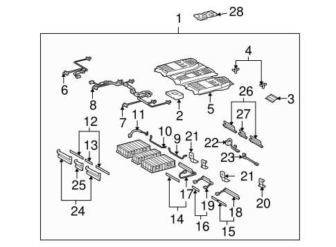 ELECTRICAL/BATTERY for 2006 Toyota Highlander #2