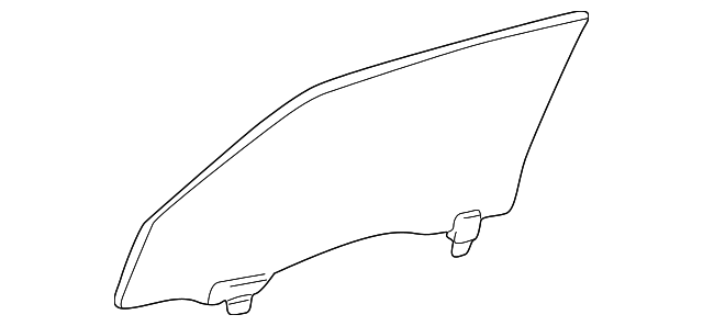 88969777 Деталь DOOR GLASS, LEFT