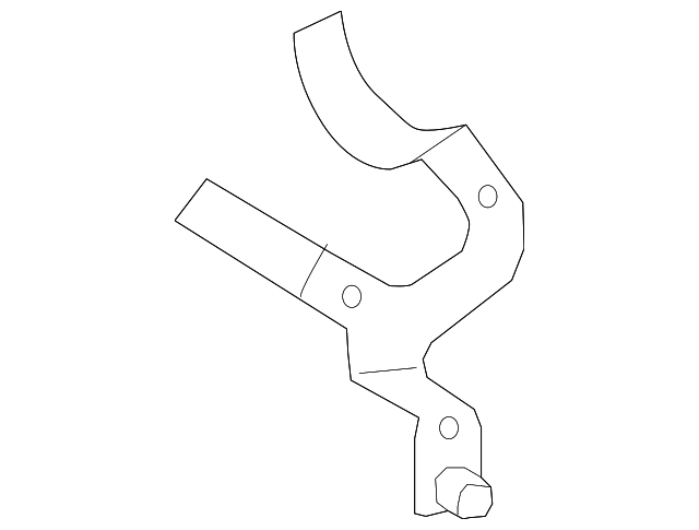 LR013535 Деталь UPPER HOSE SUPPORT