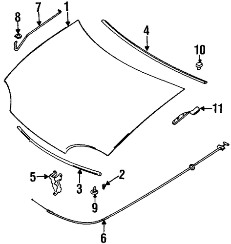 Metro HOOD & COMPONENTS
