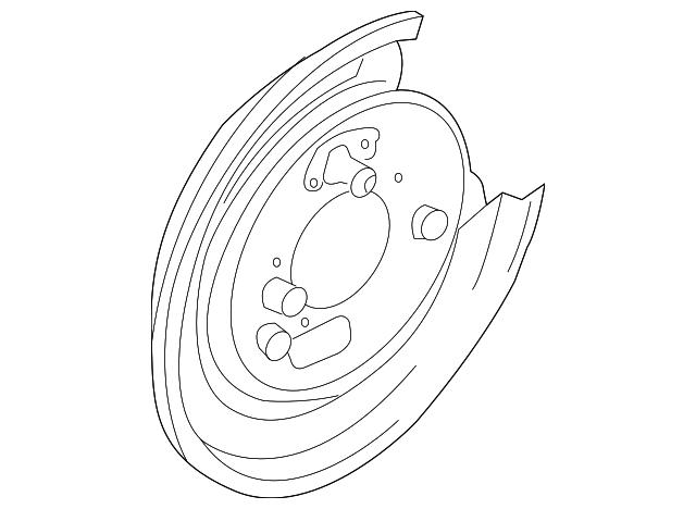 32006140 Деталь BACKING PLATE