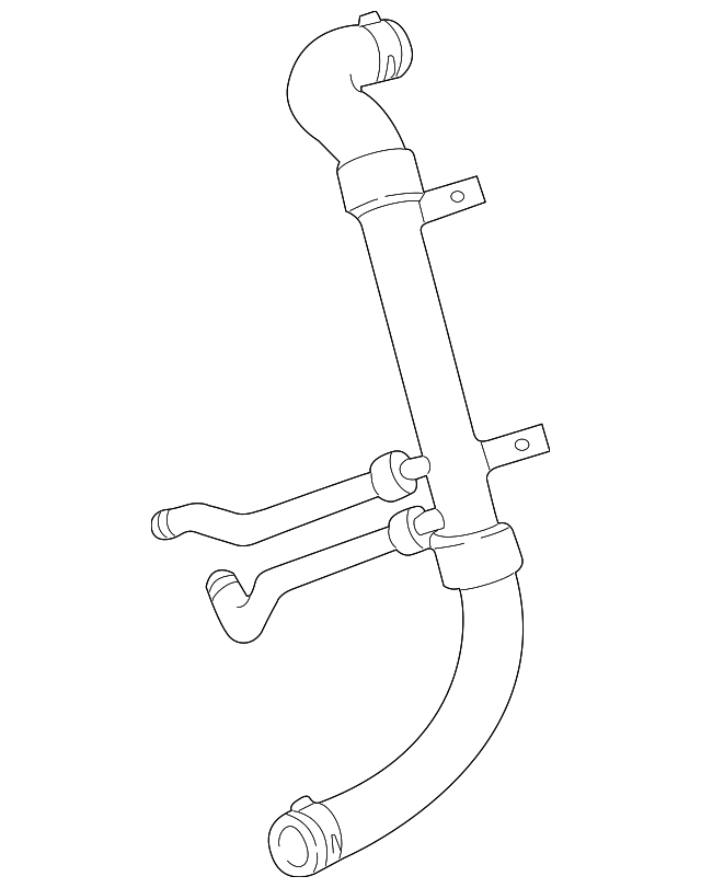 XR825340 Деталь LOWER HOSE