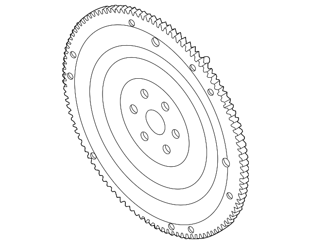 5M6Z-6375-AA Деталь FLYWHEEL