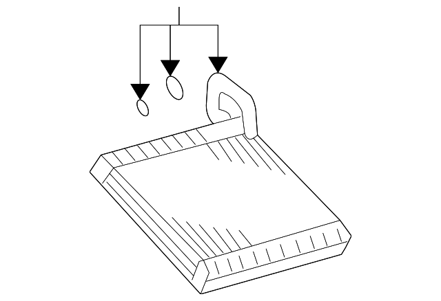 19205446 Деталь EVAPORATOR CORE