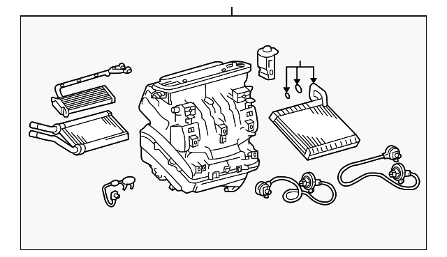 19184650 Деталь EVAPORATOR ASSY