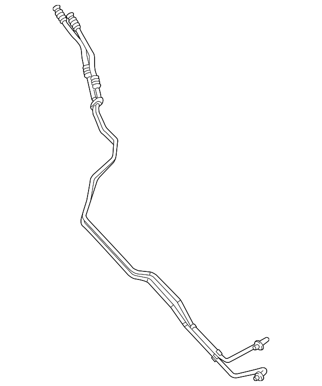 68184916AG Деталь OIL COOLER LINE