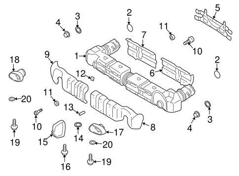 911 EXHAUST COMPONENTS