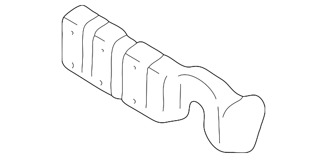 997-111-205-71 Деталь HEAT SHIELD, RIGHT