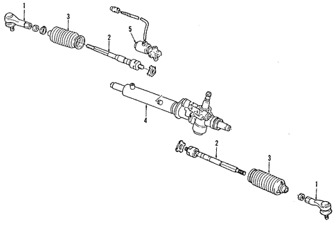 P/S Pump & Hoses for 1990 Ford Probe #0