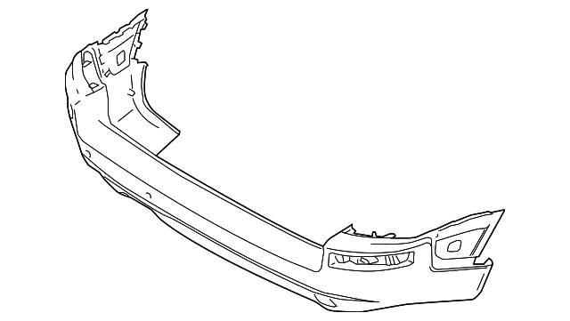 39977017 Деталь BUMPER COVER