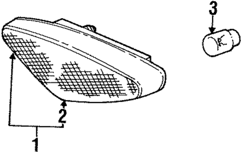Cougar HIGH MOUNTED STOP LAMP