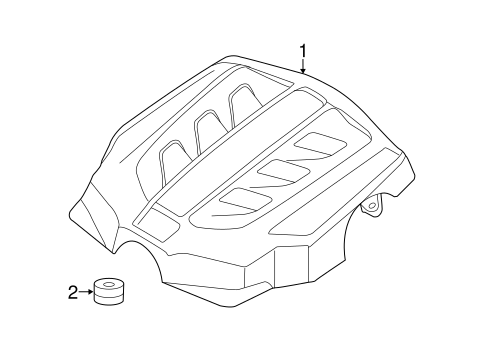 Macan ENGINE APPEARANCE COVER