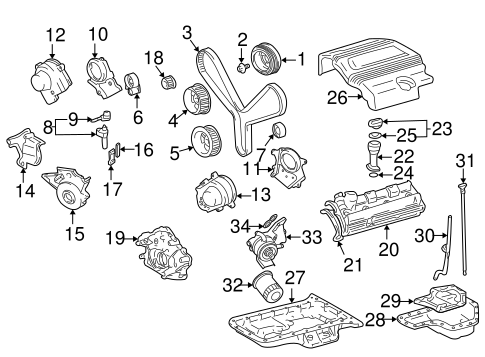 MAINTENANCE & LUBRICATION/FILTERS for 1999 Toyota Land Cruiser #2
