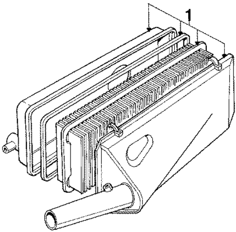 XJS AIR INLET