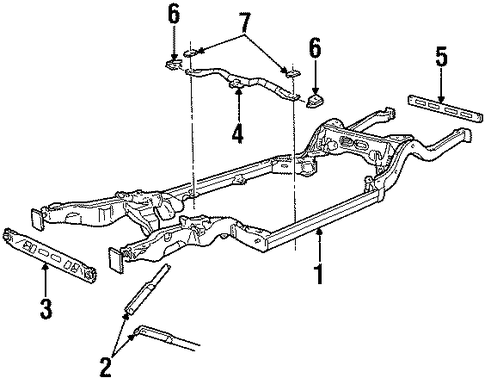 Town Car FRAME & COMPONENTS