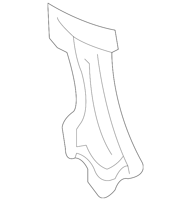 88969723 Деталь CORNER REINF, LEFT