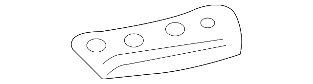 88970888 Деталь PILLAR REINF UPPER BRACKET, LEFT