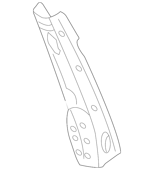 88969725 Деталь PILLAR REINF, LEFT