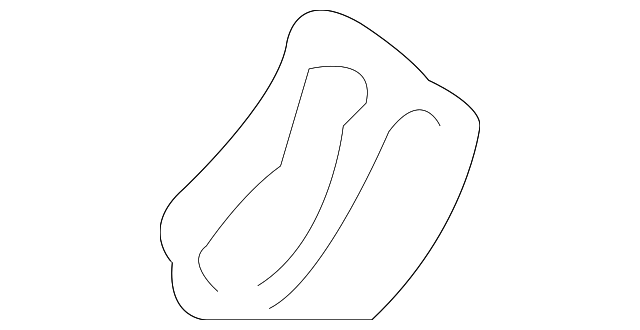 88970890 Деталь CORNER PILLAR REINF PLATE, RIGHT