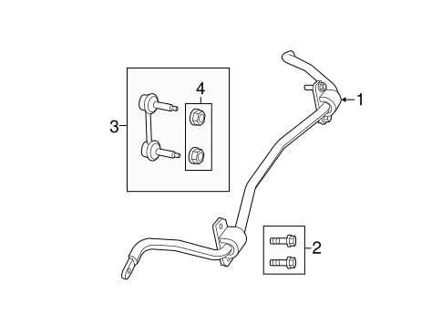 Grand Cherokee STABILIZER BAR & COMPONENTS