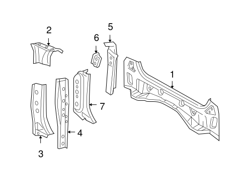 BODY/REAR BODY for 2006 Scion xB #1