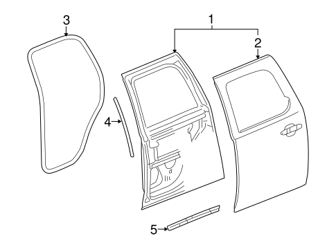 Sierra 1500 DOOR & COMPONENTS 2