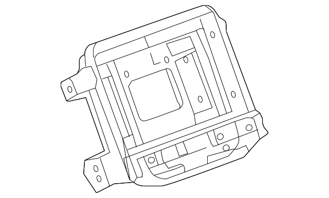 95409440 Деталь DISPLAY UNIT BRACKET