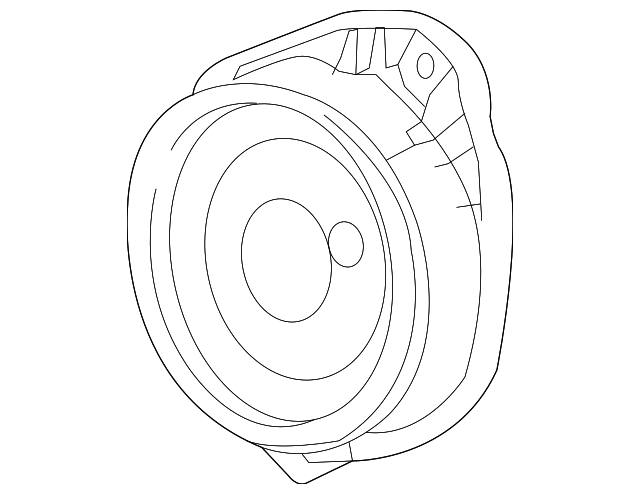 42355635 Деталь FRONT DR SPEAKER, RIGHT