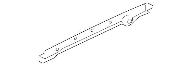 T2R3968 Деталь ROCKER MOLDING RETAINER, RIGHT