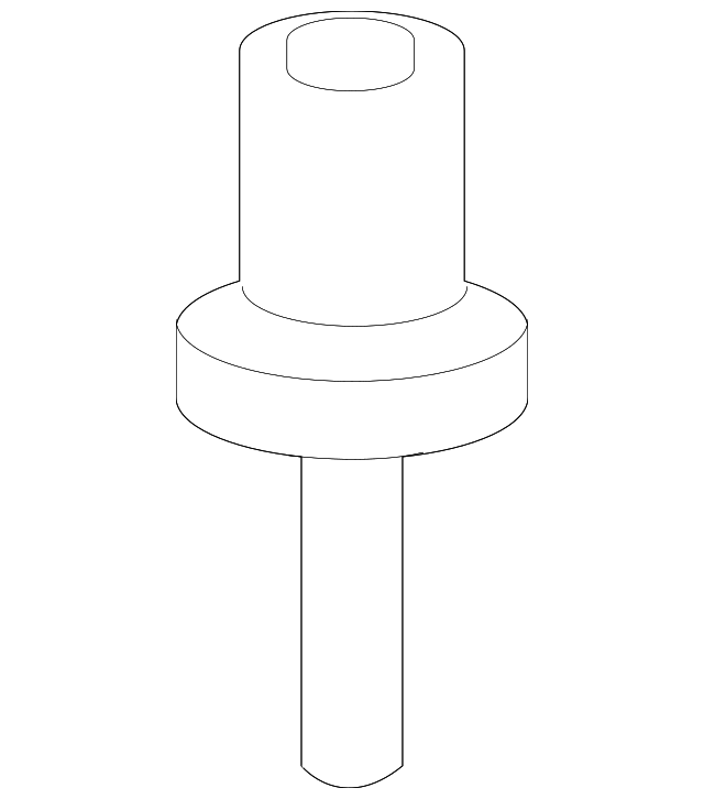 JDE18012 Деталь FINISH PANEL BOLT, LEFT