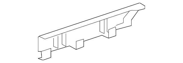 T2R20736 Деталь ROCKER MOLDING RETAINER, LEFT