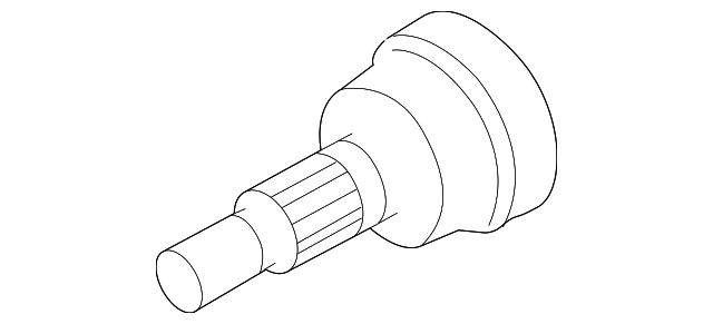 970-349-029-00 OUTER JOINT ASSY, LEFT