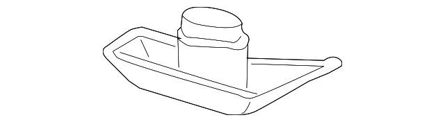 19184891 Деталь PARK BRAKE COVER
