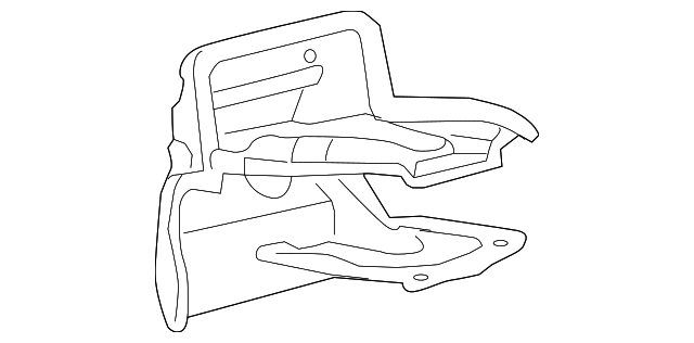 19184887 Деталь REAR CUPHOLDER