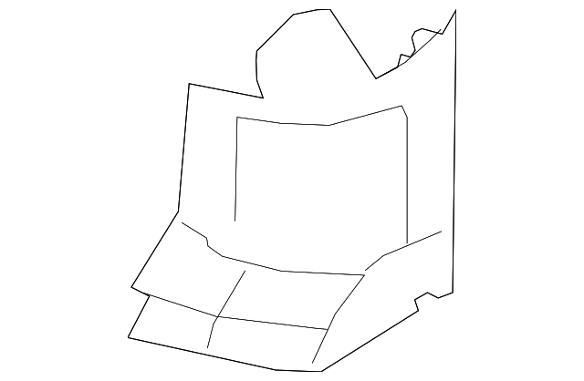 DT1Z-1731010-AA Деталь UPPER TRIM, RIGHT