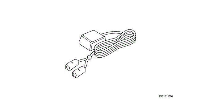 ACCESSORIES/ANTENNA (XM) for 2003 Honda ACCORD COUPE #1