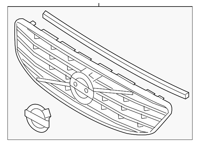 31425881 Деталь GRILLE ASSY