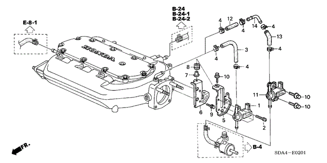 Engine/Tubing (V6) for 2003 Honda ACCORD SEDAN #1