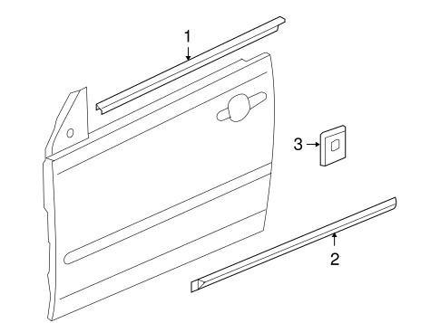 G6 EXTERIOR TRIM - DOOR